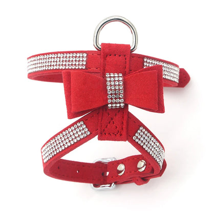 Shining Diamonds Rhinestone Dog Harness