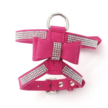 Shining Diamonds Rhinestone Dog Harness