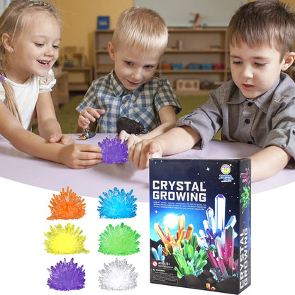 STEM Educational crystal lab: experimental science kit