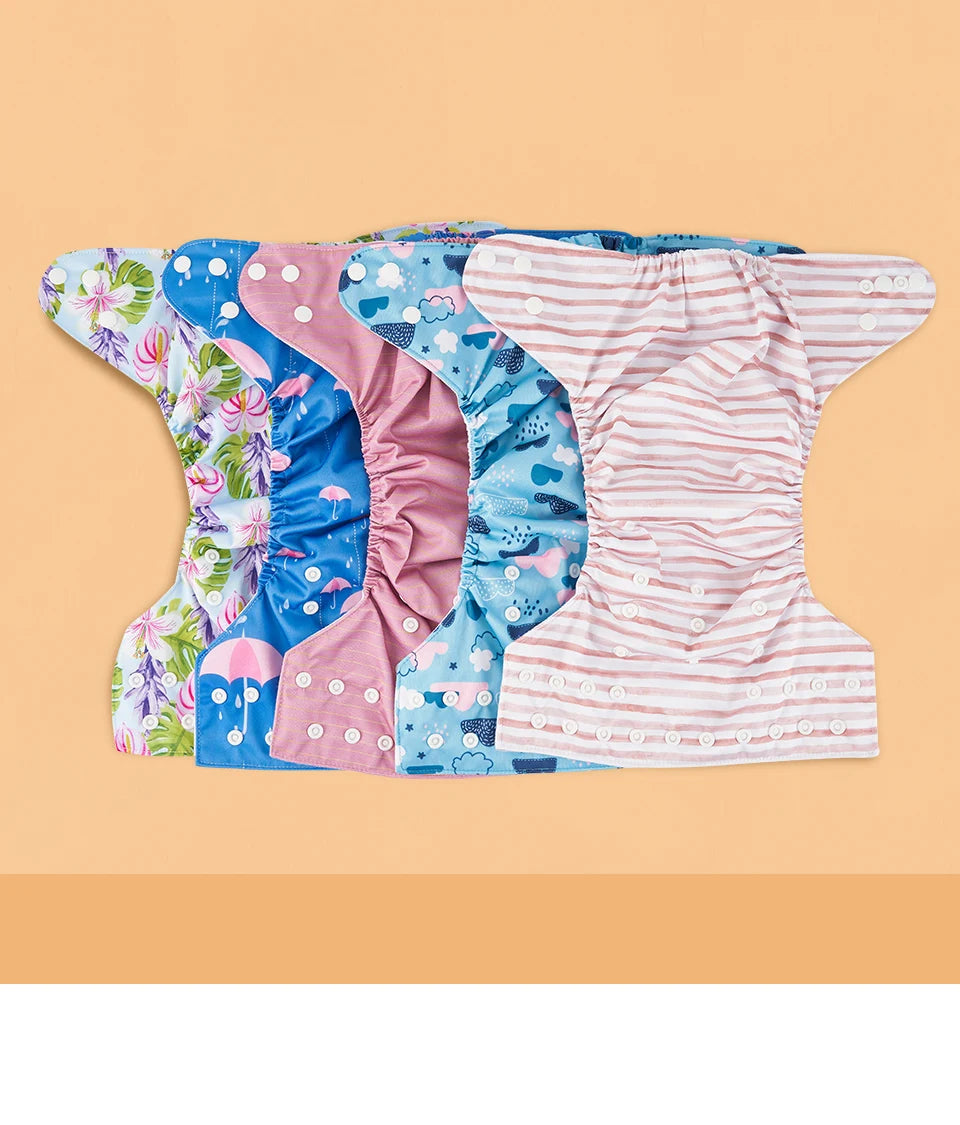 Waterproof  Reusbable Washable Baby Cloth Diaper