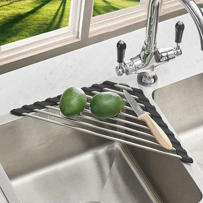 Triangle Dish Drying Rack for Sink Corner