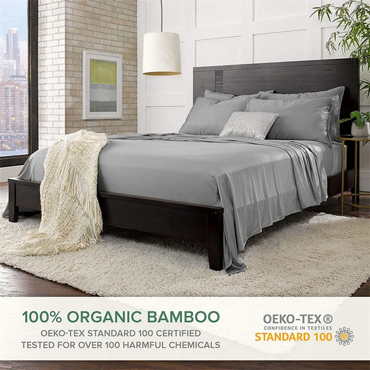 100% Organic Luxury Bamboo Bed Sheet Set