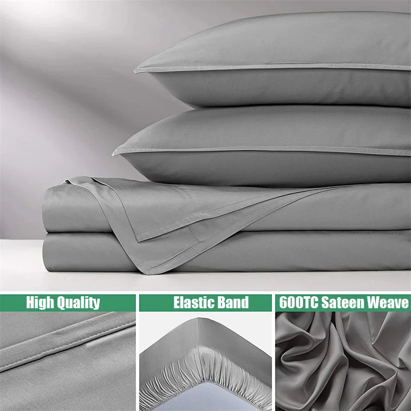 100% Organic Luxury Bamboo Bed Sheet Set