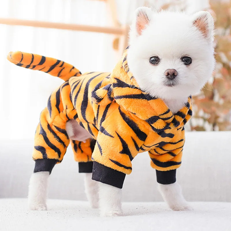 Soft Warm Fleece Dog  Jumpsuits