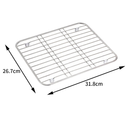 Stainless Steel Sink Drainer Kitchen Protector Grid