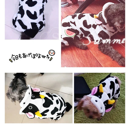 Soft Warm Fleece Dog  Jumpsuits