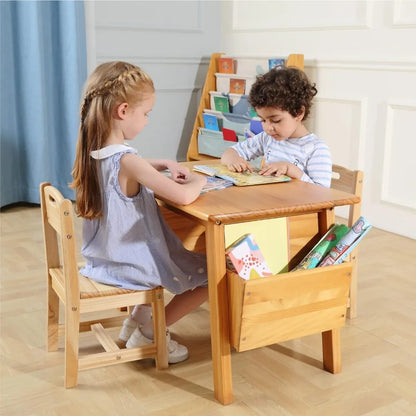 KRAND kids solid wood table & chair set