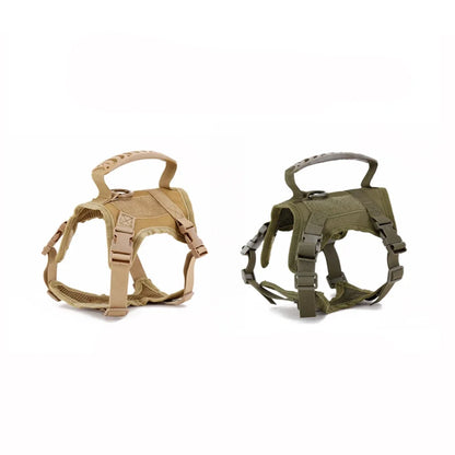 Tactical No-Pull Adjustable Service Cat Vest Harness