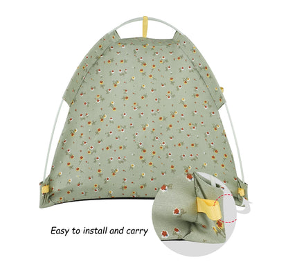 Travel kennel tent for pet princess