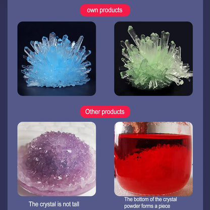 STEM Educational crystal lab: experimental science kit